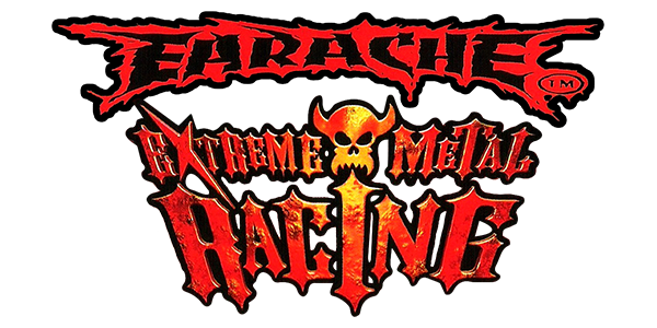 Earache: Extreme Metal Racing logo for Playstation 2