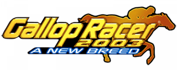 Gallop Racer 2003 A New Breed logo for Playstation 2