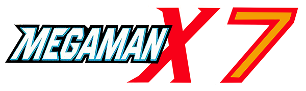 Mega Man X7 logo for Playstation 2