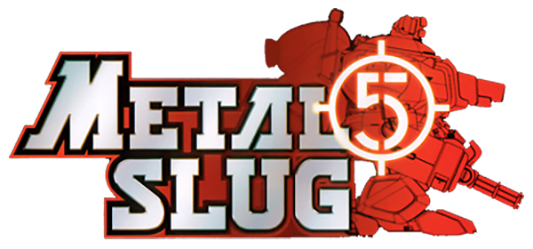 Metal Slug 5 logo for Playstation 2