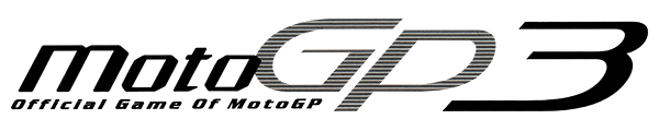 MotoGP 3 logo for Playstation 2