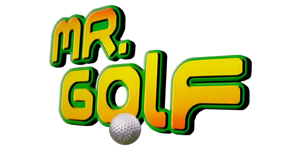 Mr. Golf logo for Playstation 2