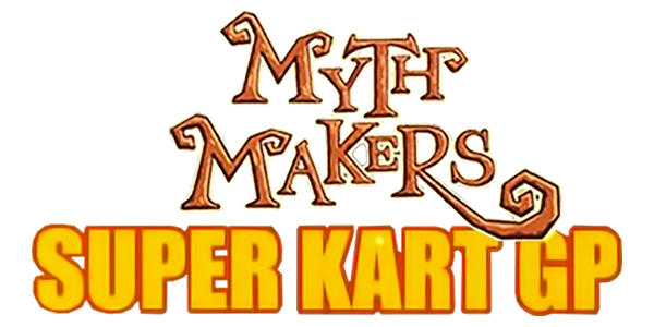 Myth Makers: Super Kart GP logo for Playstation 2