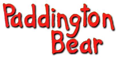 Paddington Bear logo for Playstation 2