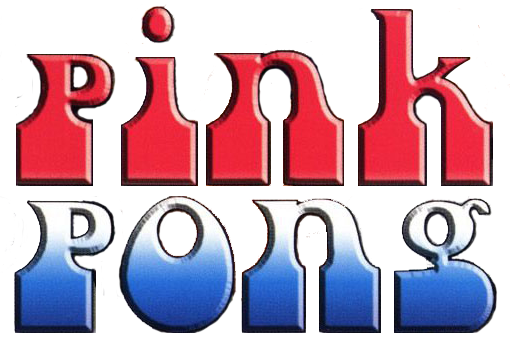 Pink Pong logo for Playstation 2