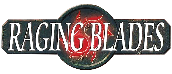 Raging Blades logo for Playstation 2
