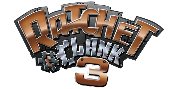 Ratchet & Clank 3 logo for Playstation 2