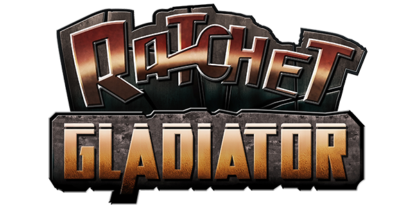 Ratchet: Gladiator logo for Playstation 2