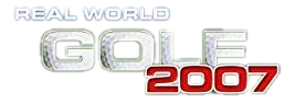 Real World Golf 2007 logo for Playstation 2