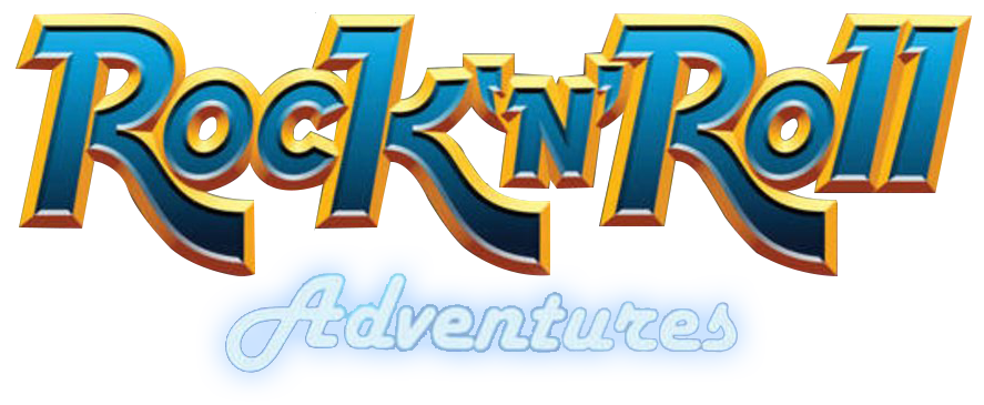 Rock 'n' Roll Adventures logo for Playstation 2