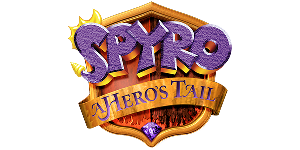 Spyro A Hero's Tail [Not For Resale] logo for Playstation 2