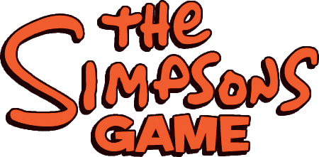 The Simpsons Game logo for Playstation 2