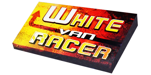 White Van Racer logo for Playstation 2