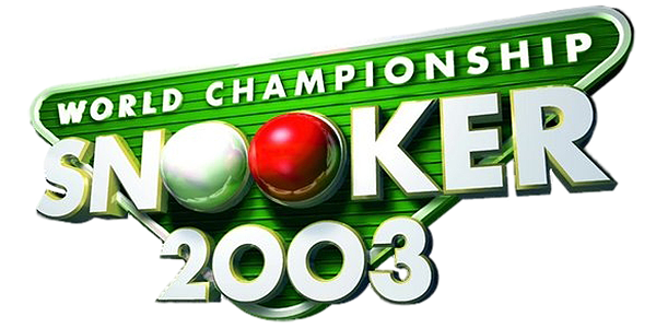 World Championship Snooker 2003 logo for Playstation 2