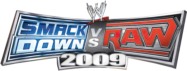 WWE Smackdown vs. Raw 2009 logo for Playstation 2