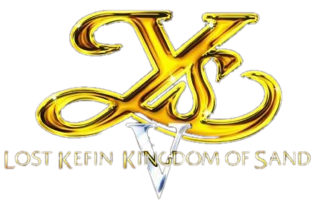 Ys V: Lost Kefin, Kingdom Of Sand logo for Playstation 2