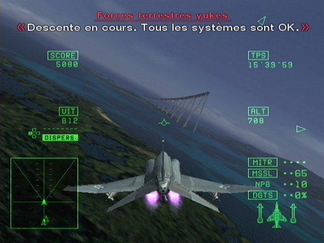 Ace Combat: Squadron Leader screenshot 3 for Playstation 2