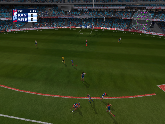 AFL Premiership 2005 screenshot 3 for Playstation 2