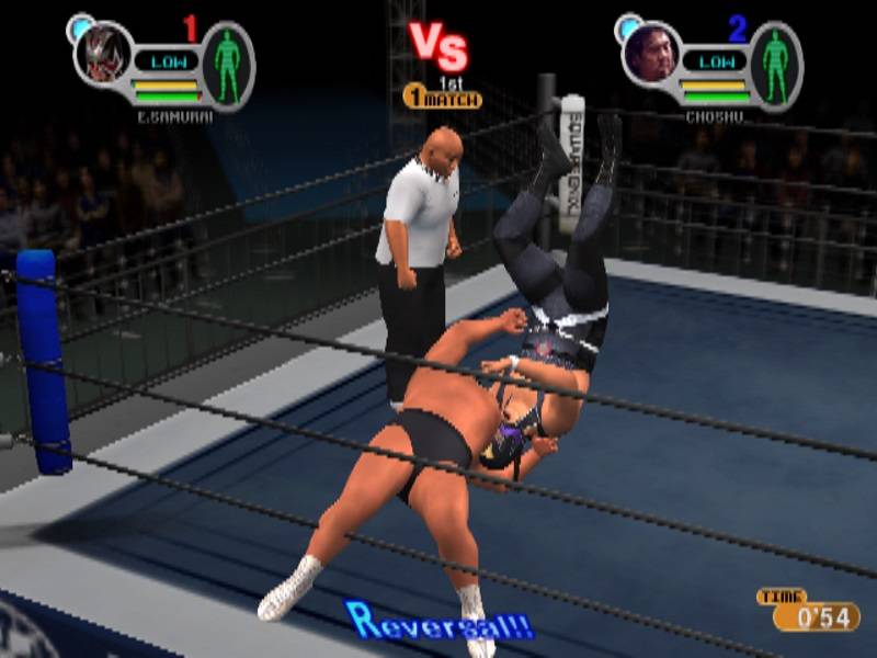 All Star Pro Wrestling III screenshot 2 for Playstation 2