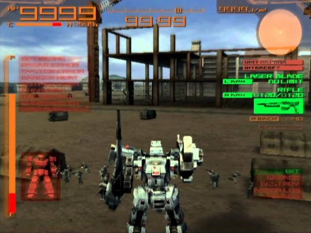 Armored Core Last Raven screenshot 3 for Playstation 2
