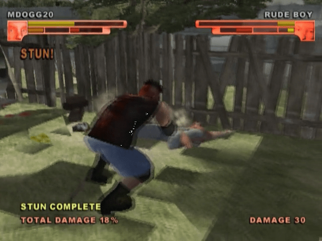 Backyard Wrestling: Don't Try This At Home back cover for Playstation 2