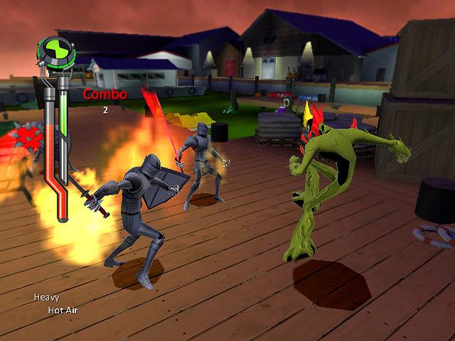 Ben 10 Alien Force screenshot 3 for Playstation 2