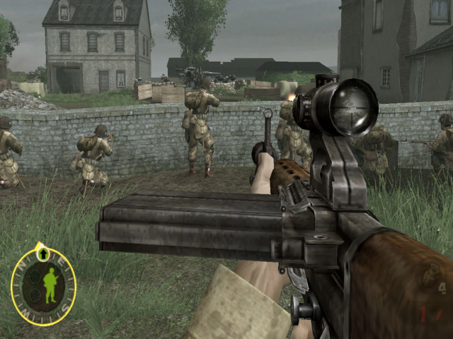 Brothers in Arms Earned in Blood screenshot 3 for Playstation 2