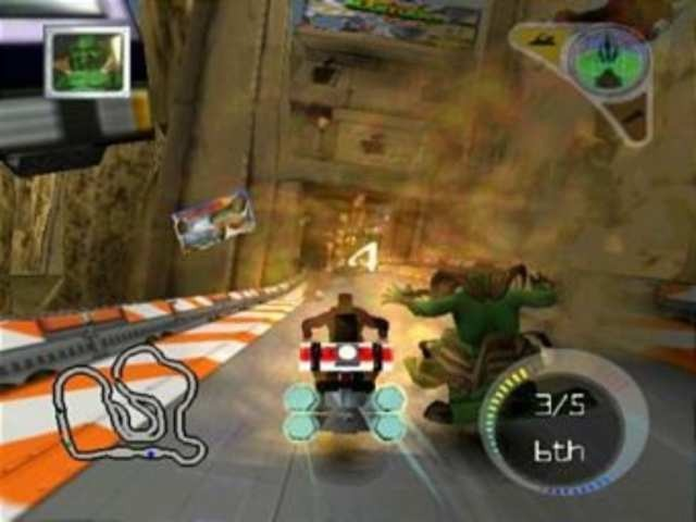 Butt Ugly Martians Zoom or Doom screenshot 3 for Playstation 2