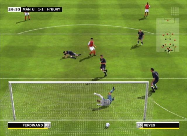 Club Football 2005: Manchester United screenshot 3 for Playstation 2