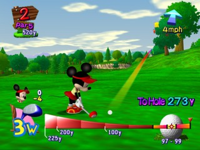 Disney Golf screenshot 3 for Playstation 2