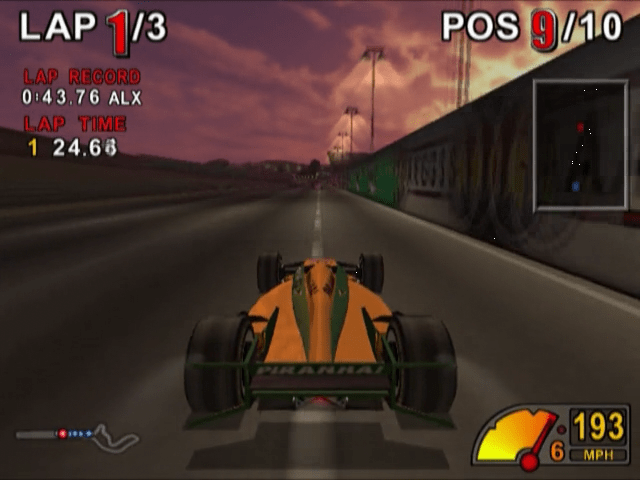 Downforce screenshot 3 for Playstation 2