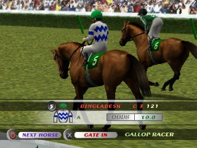 Gallop Racer 2001 screenshot 3 for Playstation 2