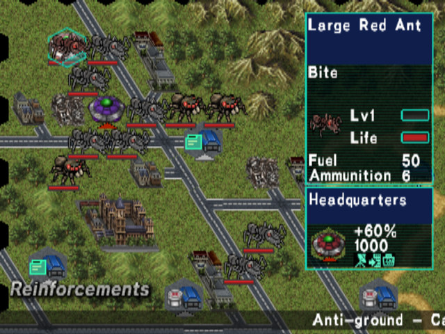 Global Defence Force Tactics screenshot 3 for Playstation 2