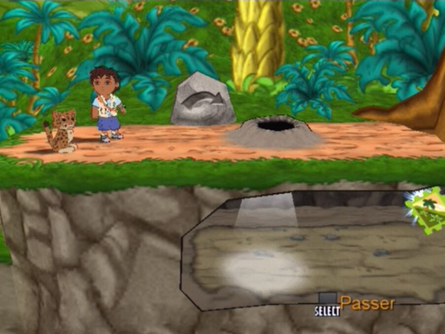 Go, Diego, Go! Great Dinosaur Rescue screenshot 3 for Playstation 2
