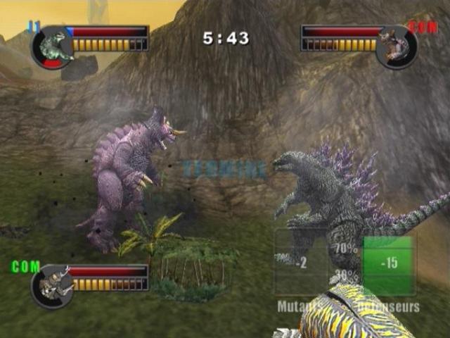 Godzilla Unleashed screenshot 3 for Playstation 2