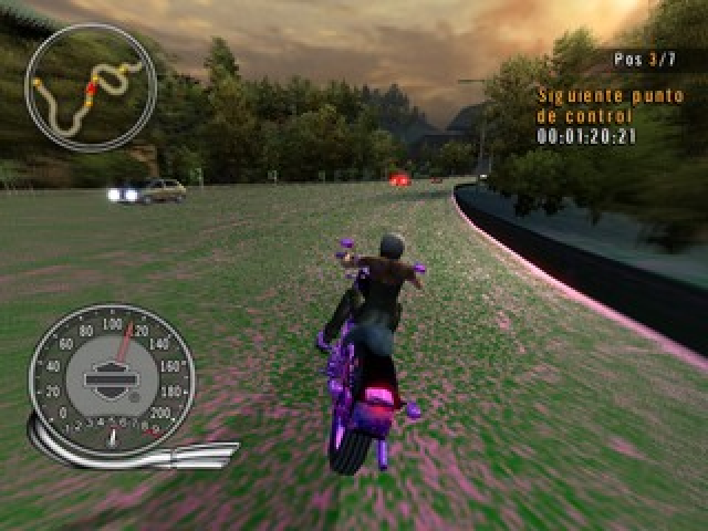 Harley Davidson Motorcycles Race to the Rally screenshot 3 for Playstation 2
