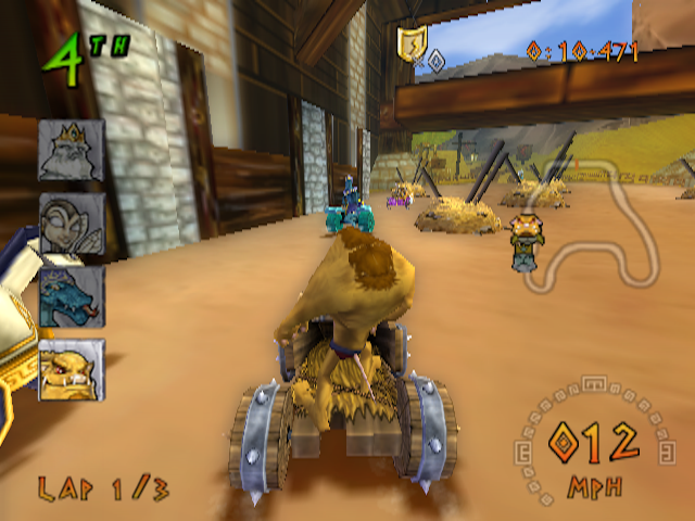 Heracles Chariot Racing screenshot 3 for Playstation 2