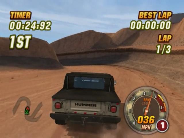 Hummer Badlands screenshot 3 for Playstation 2
