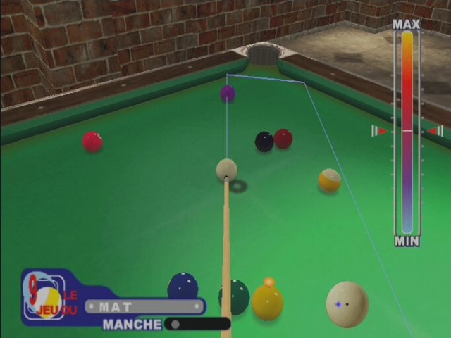 International Cue Club screenshot 3 for Playstation 2