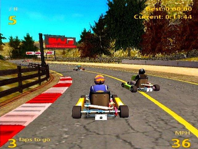 International Super Karts screenshot 3 for Playstation 2