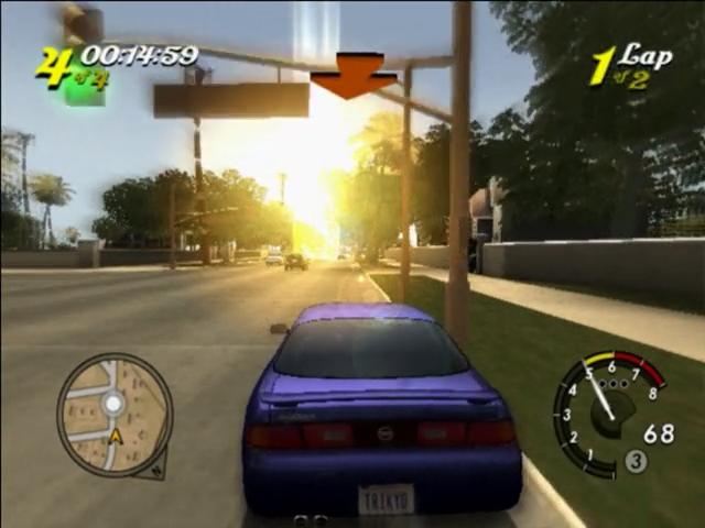LA Rush [Not For Resale] screenshot 3 for Playstation 2