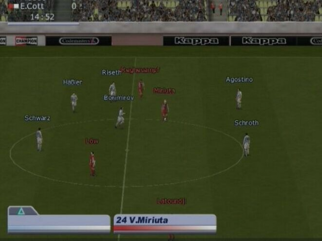 LMA Manager 2003 screenshot 3 for Playstation 2