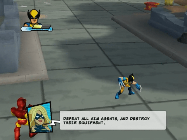 Marvel Super Hero Squad screenshot 3 for Playstation 2