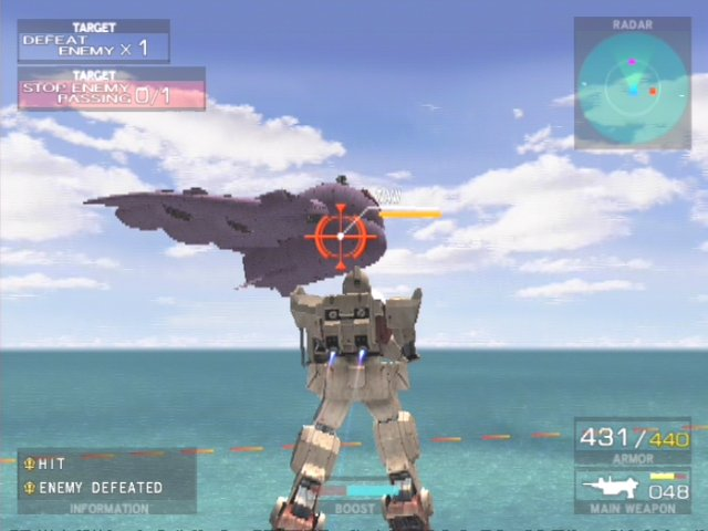 Mobile Suit Gundam Federation vs Zeon screenshot 3 for Playstation 2