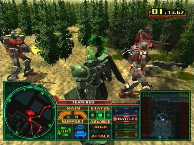 Mobile Suit Gundam Zeonic Front screenshot 3 for Playstation 2