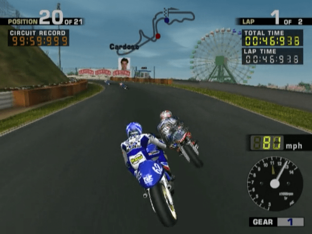 MotoGP [Platinum] screenshot 3 for Playstation 2
