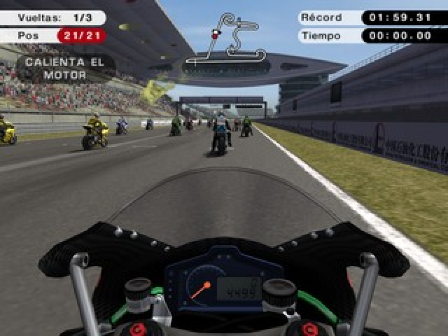 MotoGP 07 screenshot 3 for Playstation 2