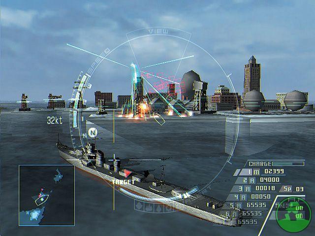 Naval Ops Warship Gunner screenshot 3 for Playstation 2