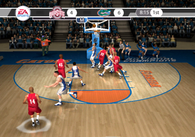 NCAA March Madness 08 screenshot 3 for Playstation 2