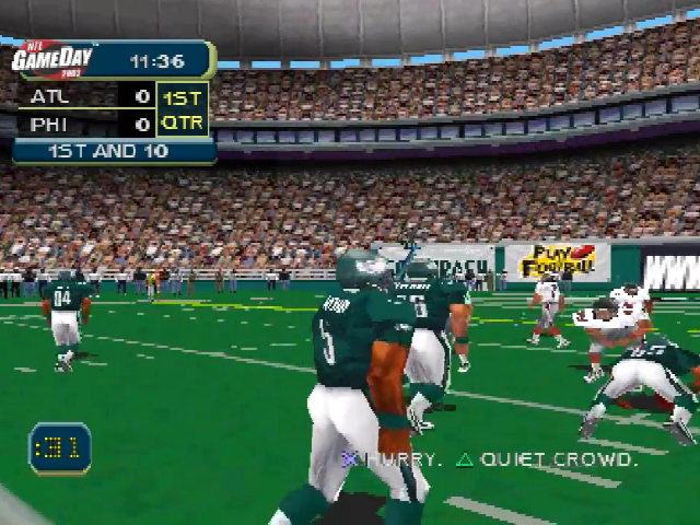 NFL GameDay 2002 screenshot 3 for Playstation 2